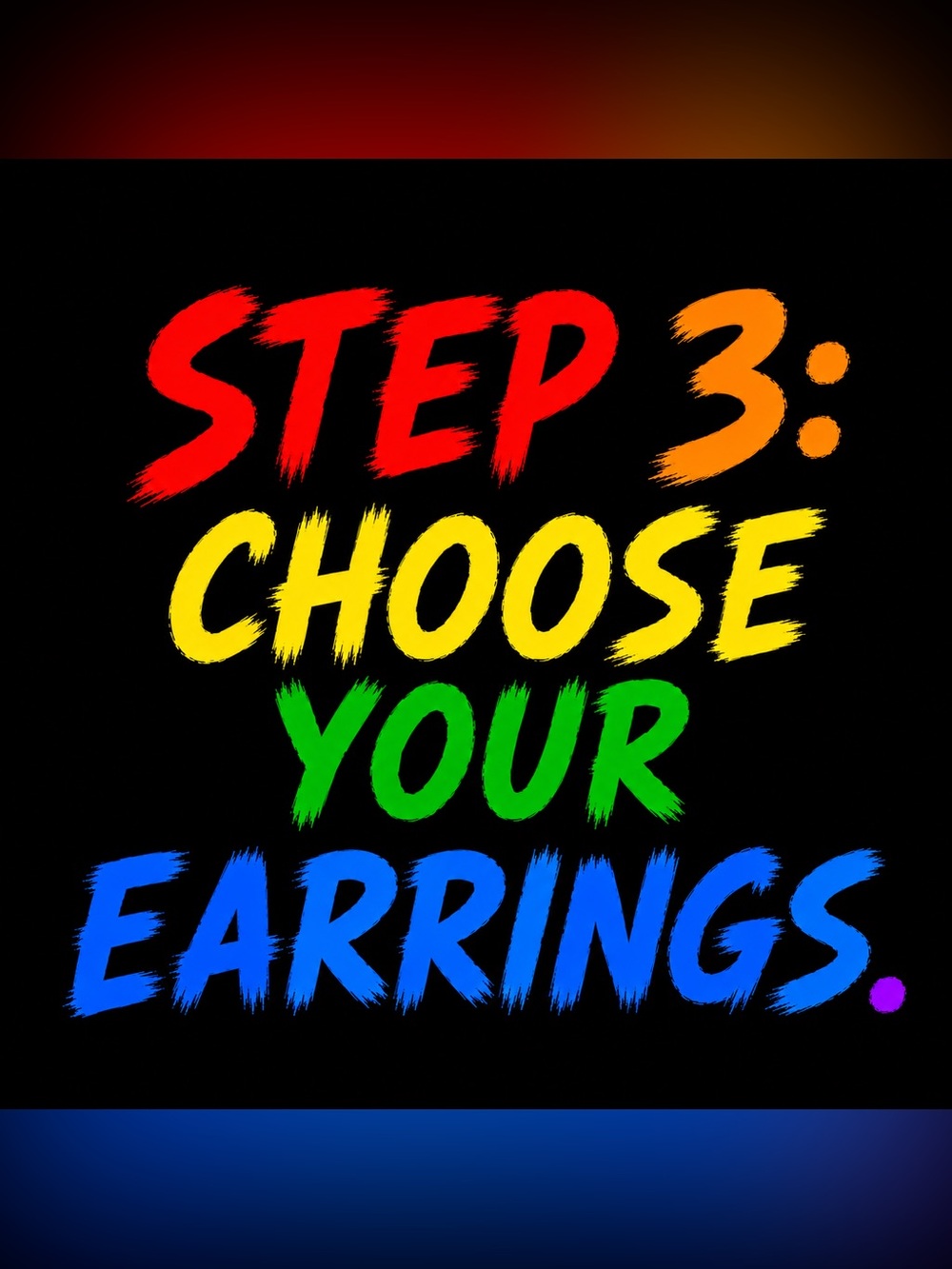 🌈STEP 3: CHOOSE YOUR EARRINGS, "star charms"kandi kids bundle kit 16 Colors.
